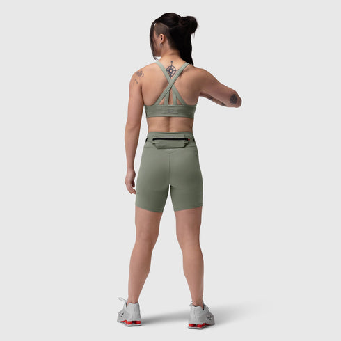 W029. LYCRA® 3-in-1 Biker Short - Sage