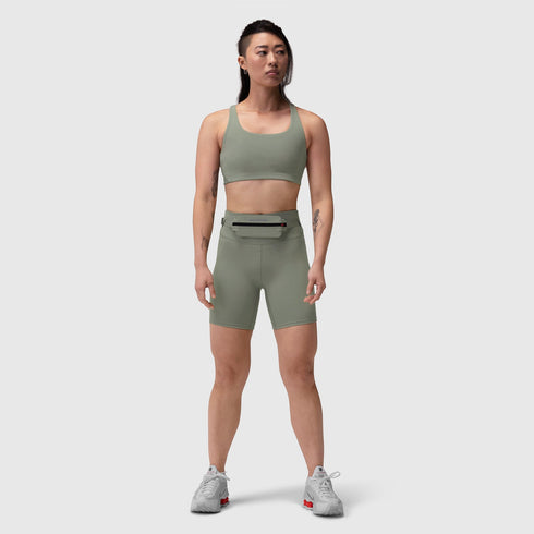 W029. LYCRA® 3-in-1 Biker Short - Sage