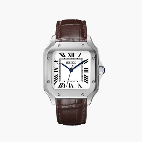 Seiko Mod Santos | Leather Brown