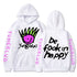Yungblud Be Fookin Happy Graphic Hoodie