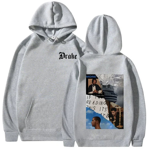 Drake Graphic Pull over Hoodies