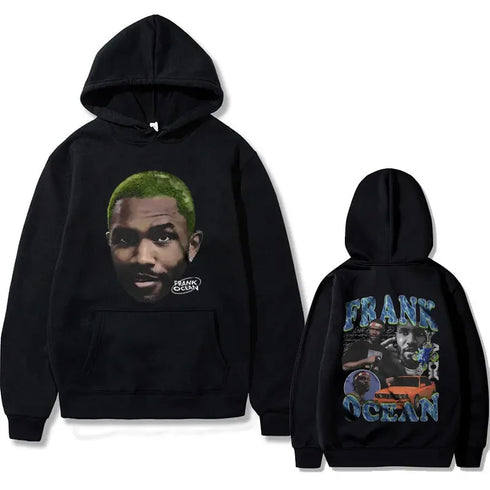 Frank Ocean "Blond" Album Art Graphic Hoodie