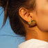 Vintage Sea & Shell Tarnish-Resistant Large Earrings