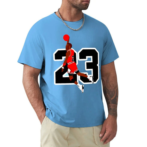Basketball Star Michael Jordan 23 Graphic T-Shirt