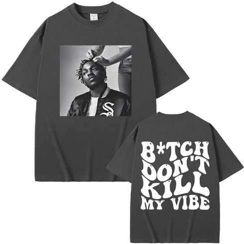 Rapper Kendrick Lamar Don't Kill My Vibe Graphic T-Shirt