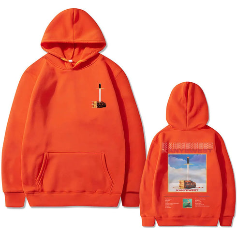 Kanye West 90s "Late My Beautiful Dark" Graphic Hoodies