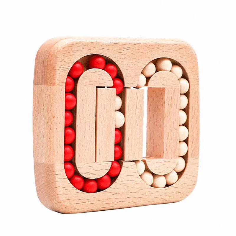 Wooden Puzzle Ball Toys Luban Lock for Children Educational Early - MEACAOFG
