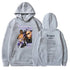 90s Tupac Graphic Oversized Pull over Hoodies