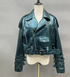 Geneviève Genuine Glossy Finish Leather Winter Jacket