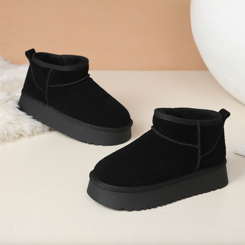 VVS Classic Winter Boots – Genuine Suede Leather, Wool Lined Snow Boots