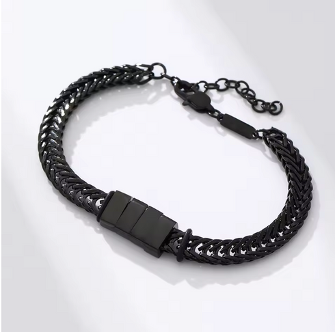 VVS Customized Dad's Bracelet with Kid's Name