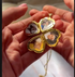Custom Family Photo Locket Engraved Name Pendant