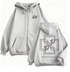 Streetwave Vintage Fleece Zipper Hoodie- Casual Oversized Style