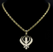 Stainless Steel Khanda Pendant Necklace