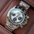 Seiktona Daytona Chronograph | Black White Edition (Reversed Ghost)