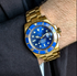 Seiknaut Submariner | Gold Blue