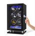 Premium Multi-Slot Watch Winder Safe (2/3/4/6) – Digital Fingerprint, Smart Remote Control