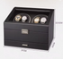4+6 Rotating Watch Winder for Mechanical Watches – Silent Automatic Organizer