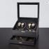 4+6 Rotating Watch Winder for Mechanical Watches – Silent Automatic Organizer