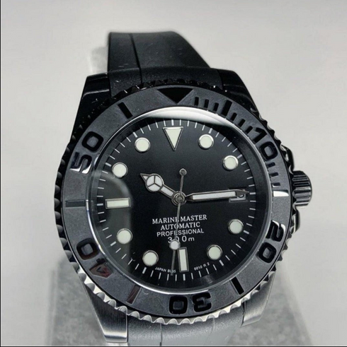 SEIKO MOD YACHT-MASTER| BLACKOUT EDITION