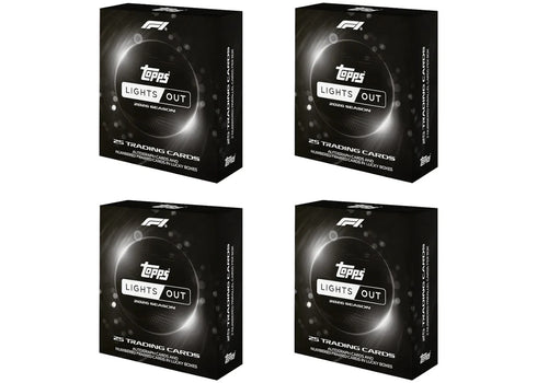 2026 Topps Formula 1 Lights Out Hobby Box 4x Lot