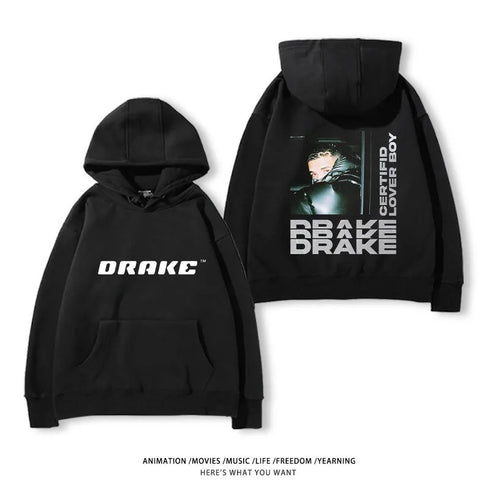 Drake Lover Boy Album Cover Graphic Hoodies