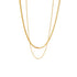VVS Layered Necklace - Rope Chain and Snake Chain ✨