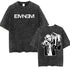 Rapper Eminem Vintage Washed Graphic T-Shirt