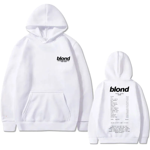 Frank Ocean "Blond" Album Art Graphic Hoodie