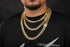 Miami Cuban Link Chain – 18K Gold Plated, 10mm to 22mm
