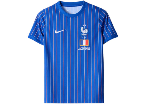 Nike x Jacquemus x France Teens Pre Match Jersey Blue Stripe