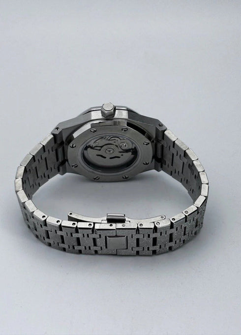 Seiko Mod Frosted Royal Oak | Silver