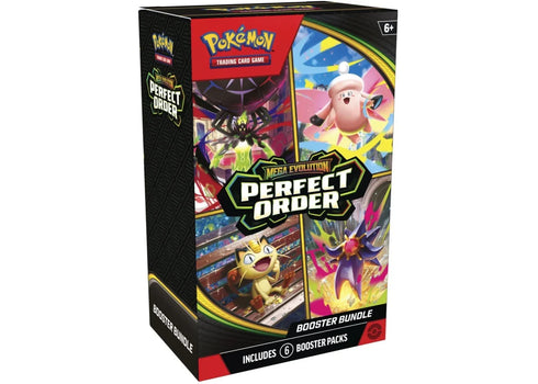 2026 Pokémon Mega Evolution Perfect Order Booster Bundle
