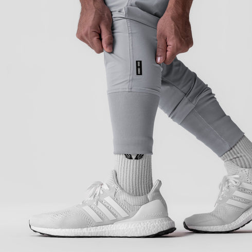 0690. Tetra-Lite® Tech High Rib Jogger - Slate Grey "Cyber"