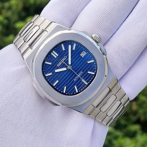 Seiko Mod Nautilus | Navy Blue