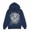 Sp5der Arach NY Phobia Hoodie Navy