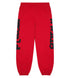 Sp5der Beluga Red Sweatpants