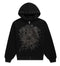 Sp5der OG Web Studded Zip Hoodie Black