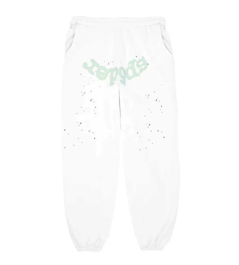 Sp5der OG Web Sweatpants Eggshell