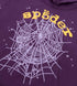 Sp5der Star OG Web v2 Hoodie Purple