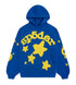 Sp5der TC5 Beluga Hoodie Blue/Yellow