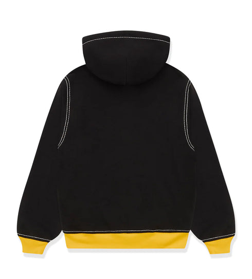 Sp5der T&F Zip-Up Hoodie Black/Yellow