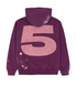 Sp5der Nocturnal Highway Hoodie Dark Purple