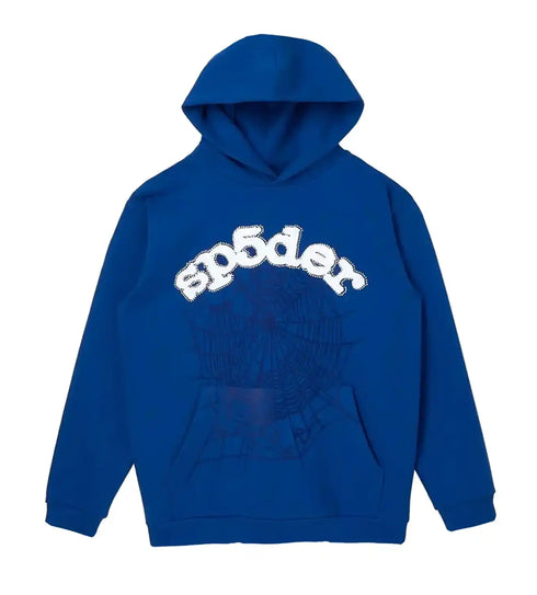 Sp5der Skittles Hoodie Blue