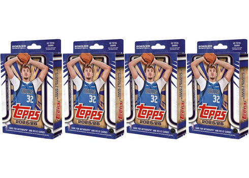 2025-26 Topps Basketball Hanger Box 4x Lot