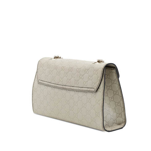 Emily Chain Flap Bag Guccissima Leather Medium