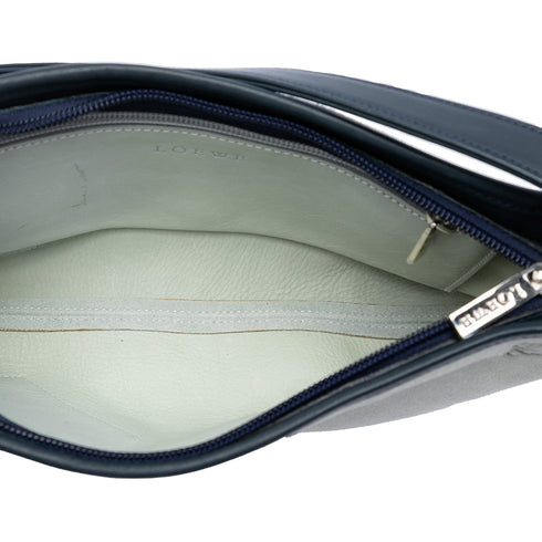 Puzzle Clutch Bag Leather