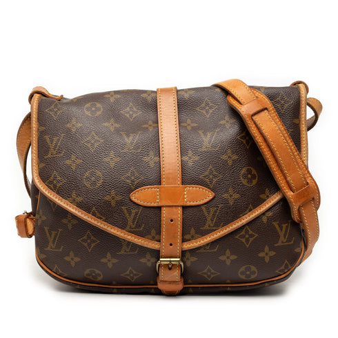 Saumur Handbag Monogram Canvas 30