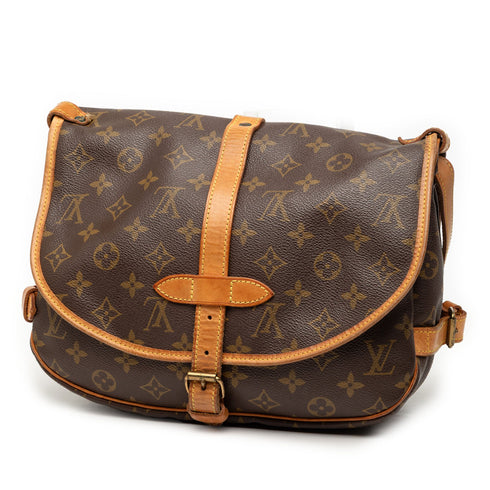 Saumur Handbag Monogram Canvas 30