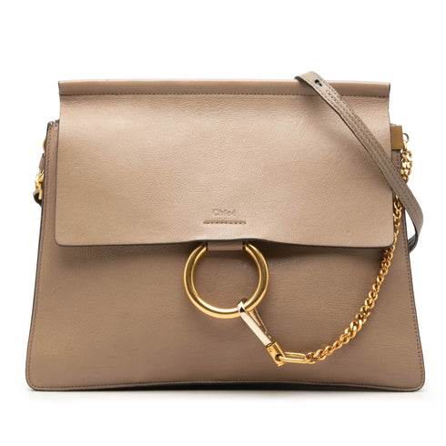 Faye Shoulder Bag Leather Medium